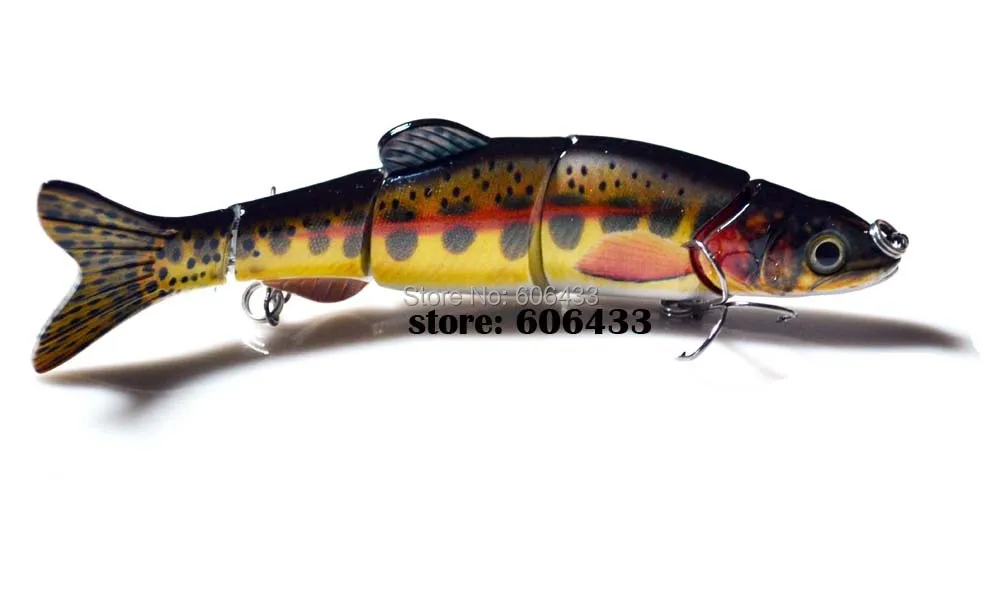 Deep Sea Fishing Fish Multi section Lure Lures 5 Segment Swimbait