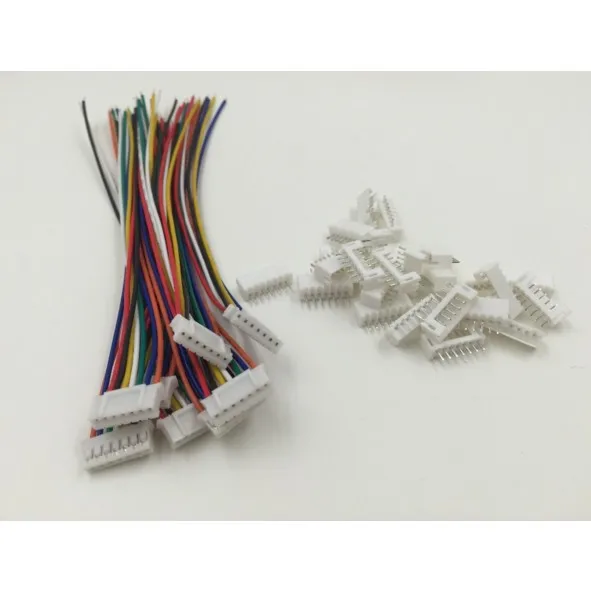 

20 SETS Mini Micro JST 2.0 PH 7-Pin Connector plug with Wires Cables 200MM