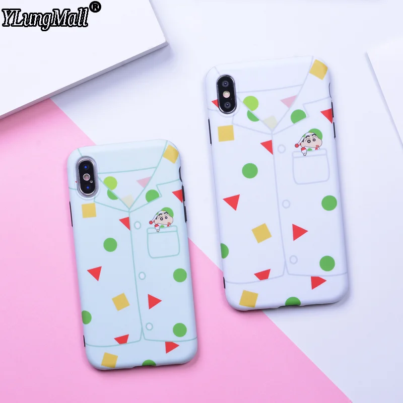 Чехол Crayon Shin-chan для iPhone Xs Max Case Coque 2018 мягкая Пижама IMD чехол Xr X 6 6s 7 Plus 8 |