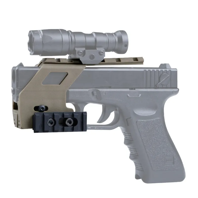 

Tactical Pistol Carbine Kit Glock G Series Rail Base System For Glock 17 18 19 Airsoft Gun Rail Hunting Accessories