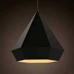 Простые современные Droplight Геометрия подвесной светильник LED творческий hanglamp приспособления для кафе освещения дома Lamparas colgantes