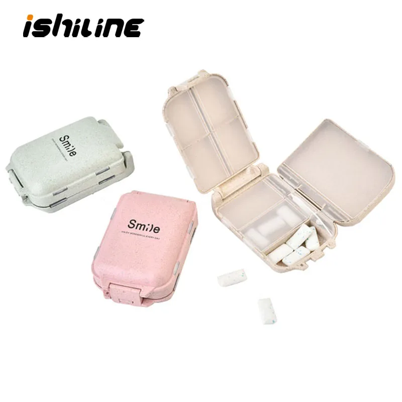 

New Listing Compartment Travel Kit Straws Pills Medicine Separation Storage Care Tools Hot Sale