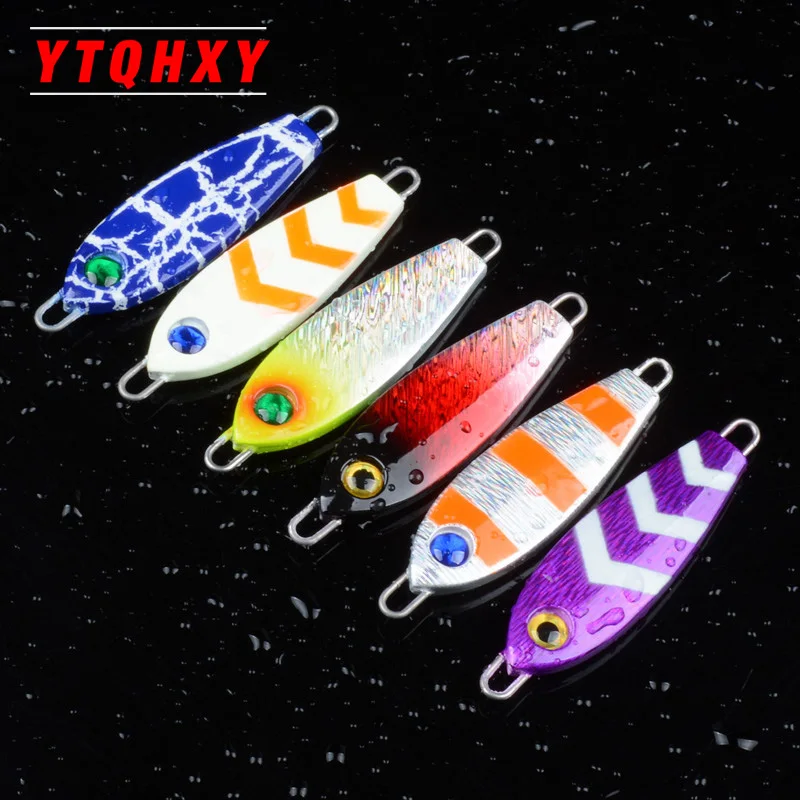 

New Metal Fishing Lure Jigging Spoon 7cm 35g 3D Eyes Artificial Bait Boat Fishing Jig Spoon Lures Super Hard Lead Fish WQ8121
