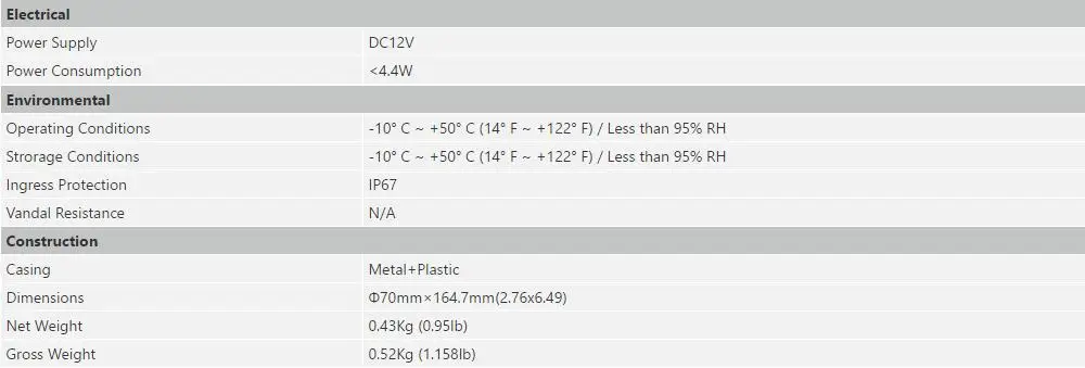 Оригинальная Беспроводная сетевая камера dahua IPC-HFW1320S-W 3MP IR Mini Bullet WiFi с блоком питания 12 В постоянного тока и цветной упаковкой логотипа