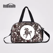 Dispalang большая Вместительная дорожная сумка для багажа с Independ сумка для обуви Единорог Weekender Duffle Bag Дорожная сумка на плечо