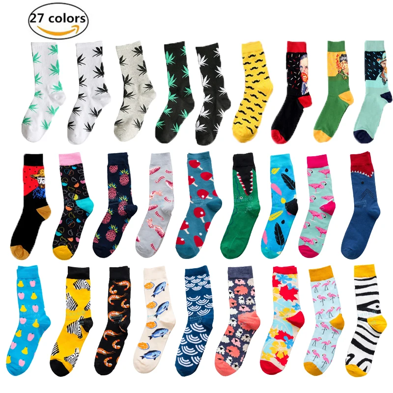 

Men's socks summer deodorant sports cotton socks street style hip hop skateboarding socks men's Harajuku fashion street socks