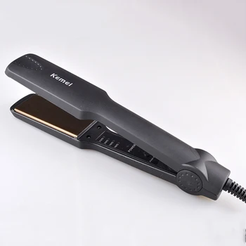 

Kemei km-329 Professional Hair Straightener Styling Tools Hair Straightening Iron Clip Hair Curling Boards Curling Flat