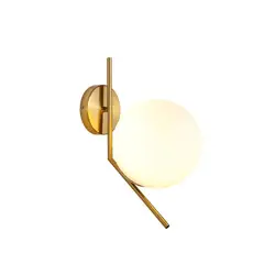 Настенный светильник с Стекло мяч E27