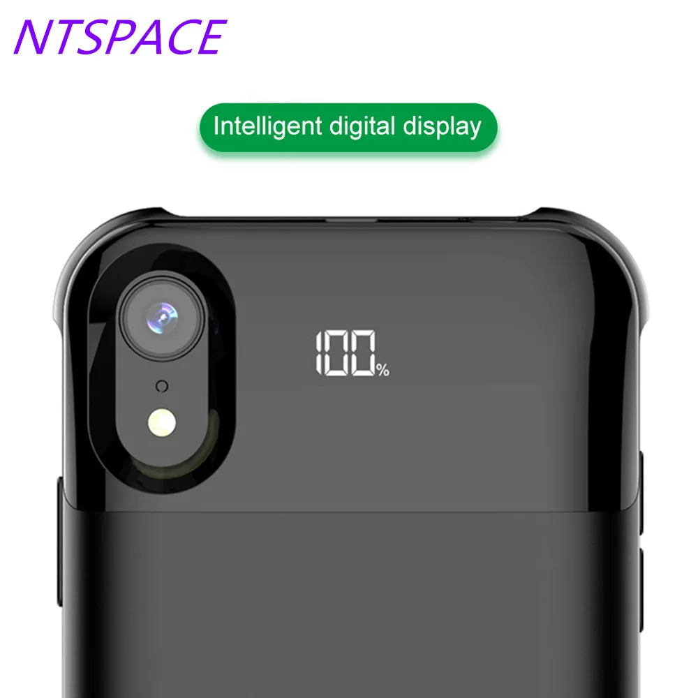 

5000mAh Wireless Magnetic Charger Cover For iPhone X/XS Extended Phone Battery Power Case Portable Power Bank Charging Cases