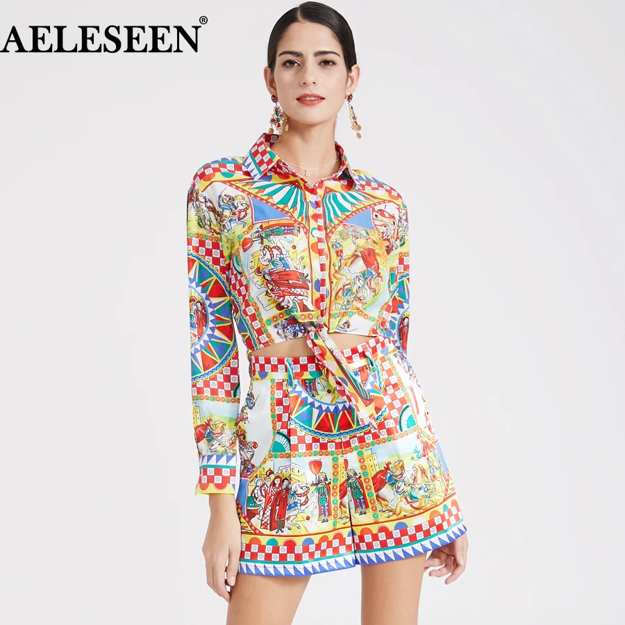 AELESEEN/женская одежда высокого качества 2019 новинка Весенние футболки с длинным