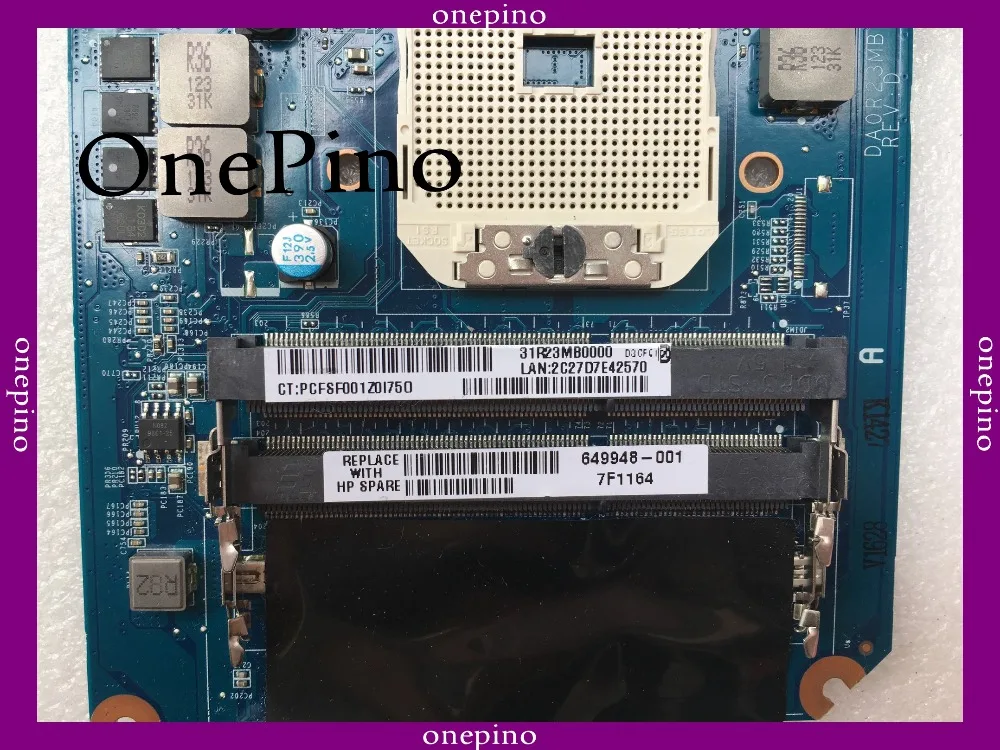 649948-001 ل HP G7 G6 G4 serise اللوحة DA0R23MB6D1/DA0R23MB6D0 اللوحة المحمول ، 100% اختبار