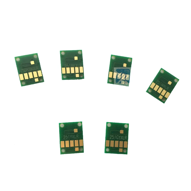 

6PCS ARC CHIPS For CANON MG6320 MG7120 MG7520 IP8720 pgi 250 auto reset chip PGI-250 CLI251 ciss and refillable cartridge