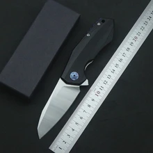 ZT0456 Flipper folding knife bearing D2 blade G10 handle outdoor Survival camping hunting pocket knife tools ch3505 g10 flipper folding knife d2 blade ball bearings g10 steel handle outdoor camping hunting fruit pocket knives edc tools