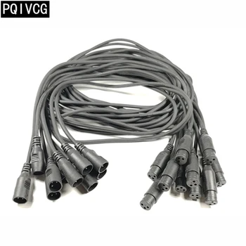 

10pcs/2m dmx signal line 3pin dmx signal cable