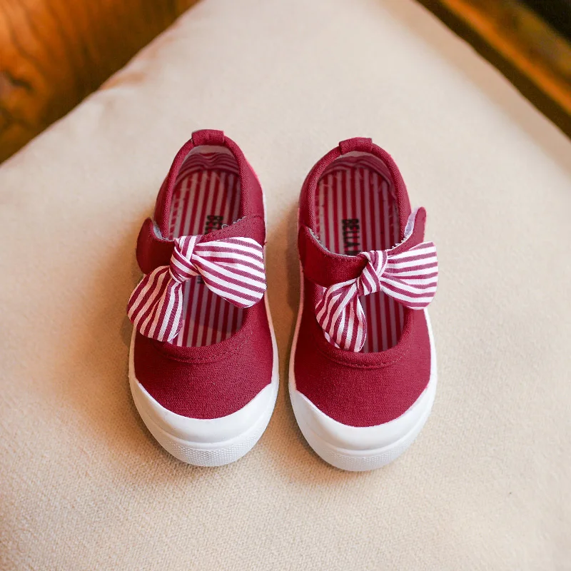 Baby comfortable canvas shoes 2018 spring and summer girls breathable