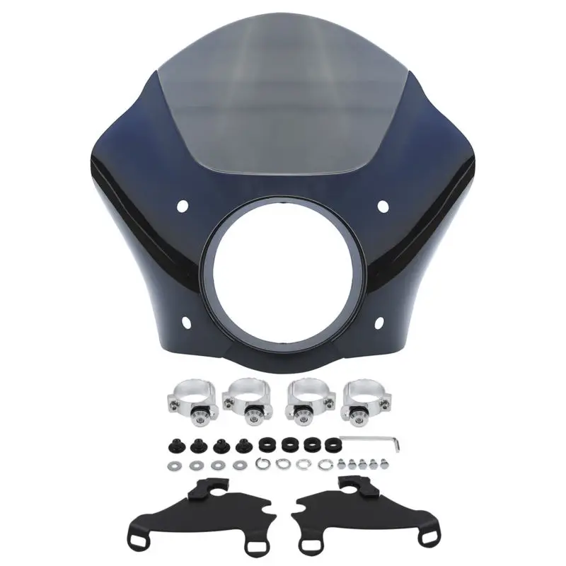 

Motorcycle Gauntlet Fairing 49MM Mounting Kit For Harley Dyna Super Glide Custom Low Rider FXD FXDC FXDL FXDI35