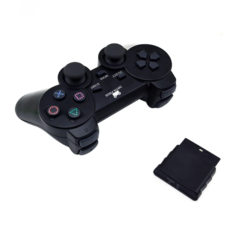 Беспроводной контроллер DATA FROG 2 4 ГГц для Sony PS2 джойстик Playstation консоль PS3 ПК|gamepad for