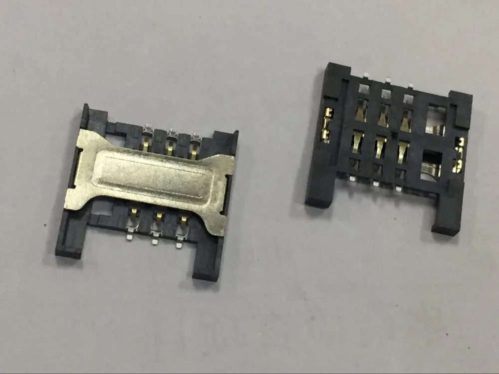 Micro SIM Card Socket Connector 10PCS Original New High Quality Slot Tray Holder Reader Lenovo HUAWEI Gionee redmi xiaomi | Обустройство