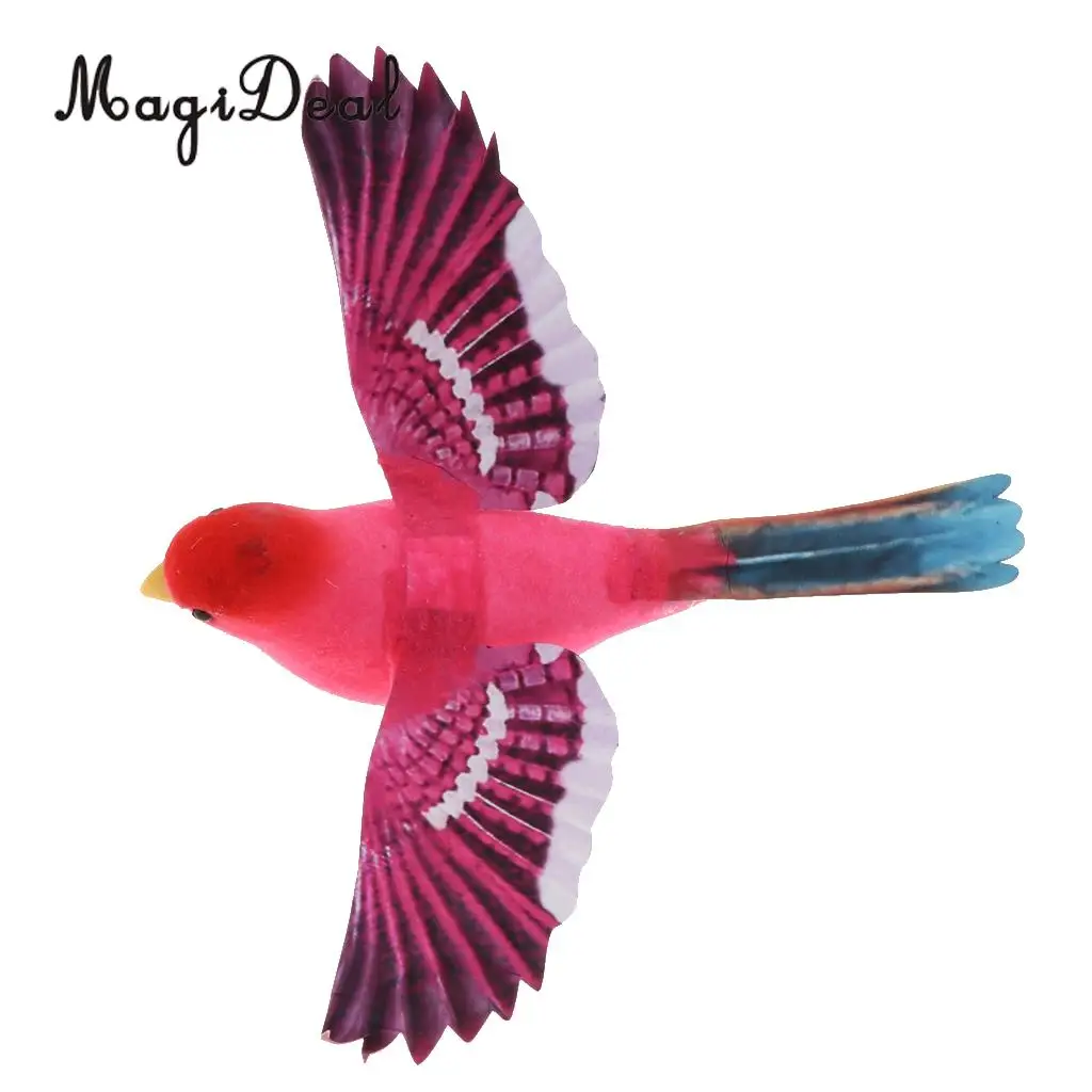 Spreading Winds Artificial Feathered Foam Birds Home Garden Wedding Decor