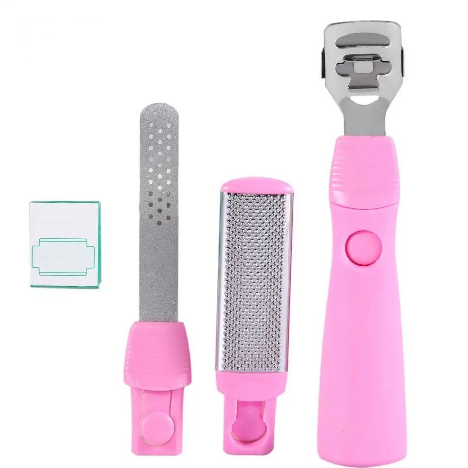 5pcs Foot File Set Corn Removal Cutter With Blades Hard Skin Callus