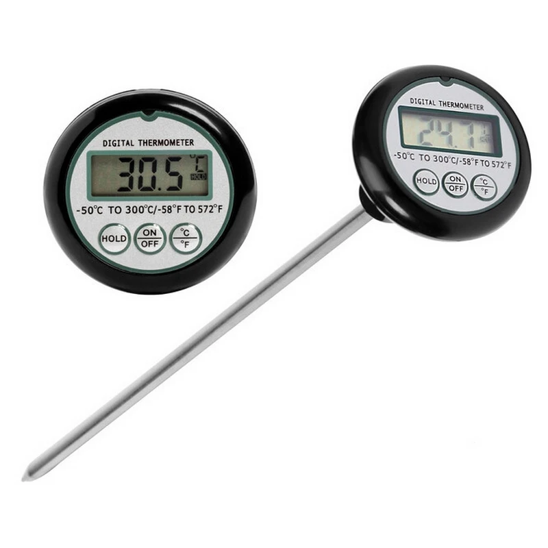 Digital Barbecue Thermometer Kitchen Food Thermometer Electronic Cooking BBQ Household Temperature Detector Tool