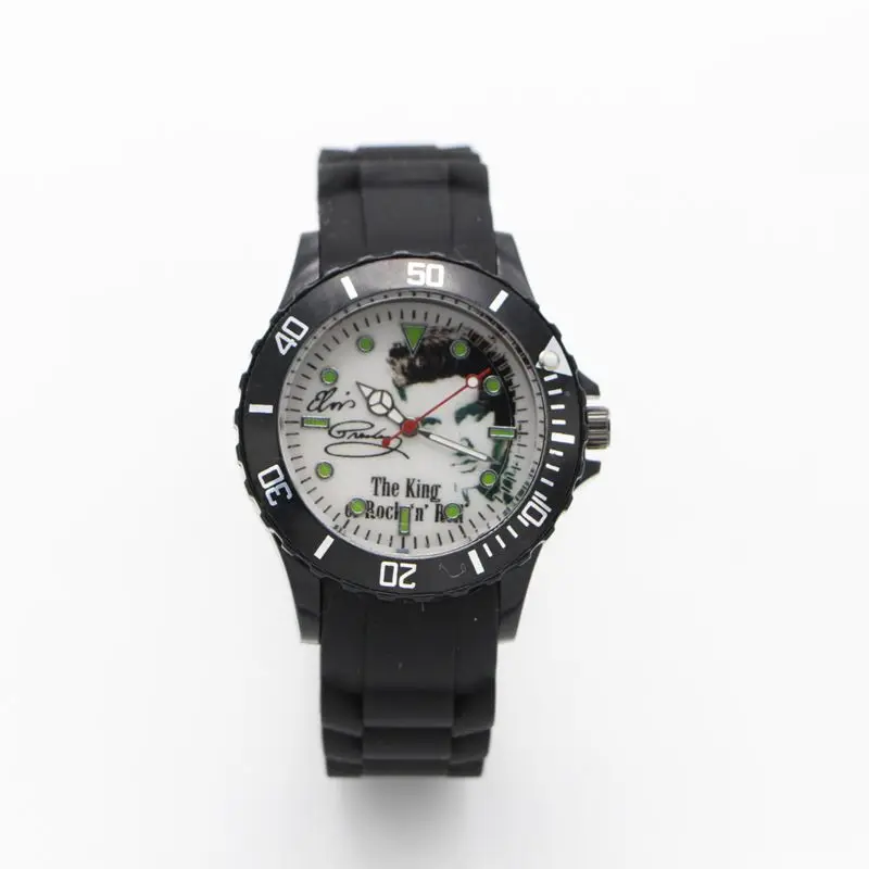 

New Elvis Presley king Quartz Kids Sports fashion cartoons Watch Wristwatch For Boy Students Christmas Relogio watch