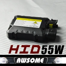 2×12 V Del Xenón 55 W Digital Delgado Bloques de Lastre Electrónico para HID Kit de conversión de Faros Antiniebla H1 H3 H4 H7 H11 9005 Resistente Al Agua!!
