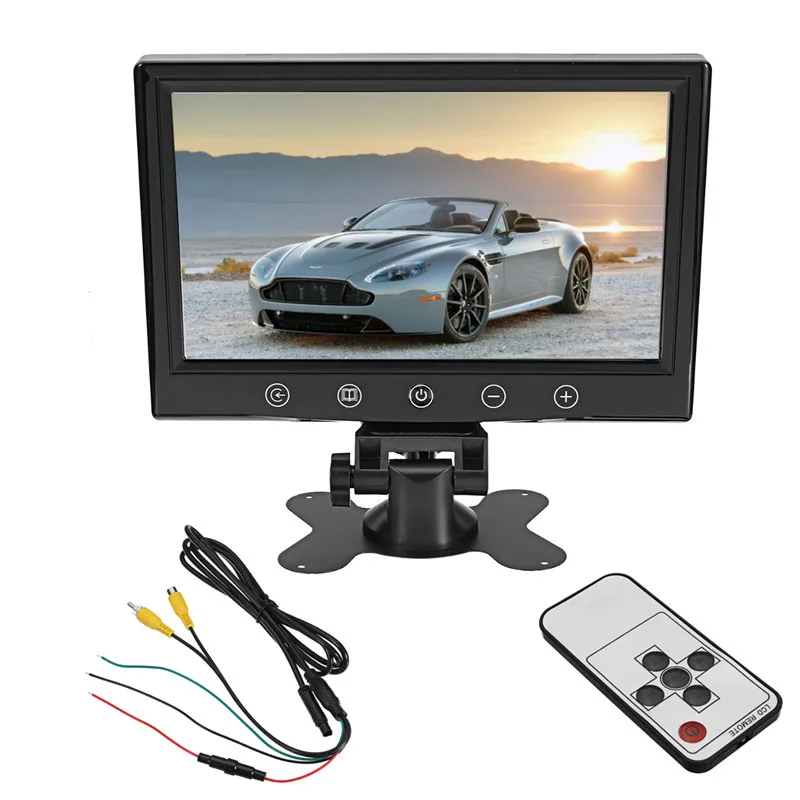 

7 Inch HD Car Unit Monitor TFT LCD Car Styling For Parking Reversing Camera Car Monitor For Parking Monitor DVD VCR Headrest