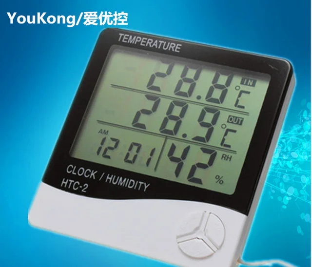 Htc 2 Digital Weather Station Thermometer Hygrometer Electronic Htc 2 Digital Weather Station Thermometer Hygrometer Electronic Barometer