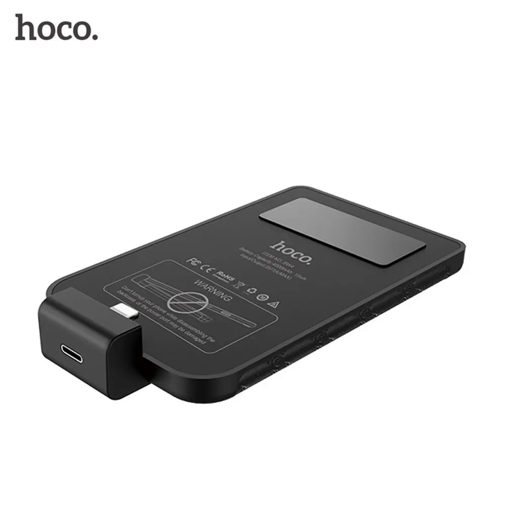 

HOCO BW4 4000mAh Tiny Cool Back Clipped Power Bank Lithium Polymer Back Folder Mobile Power Universal for iPhone