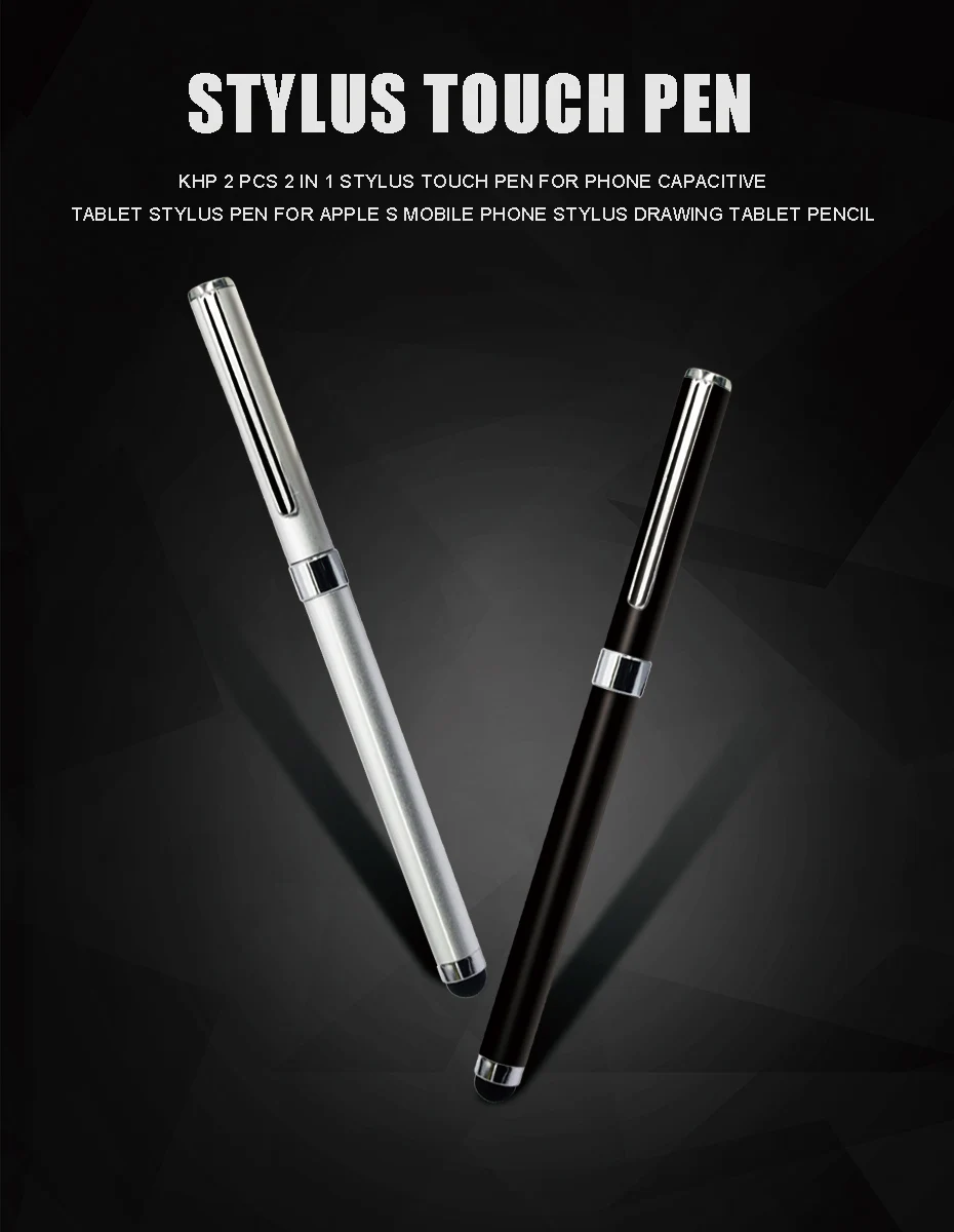 KHP 2 Pcs 2 In 1 Stylus Touch Pen For Phone Capacitive Tablet Stylus Pen For Apple S Mobile Phone Stylus Drawing Tablet Pencil (7)