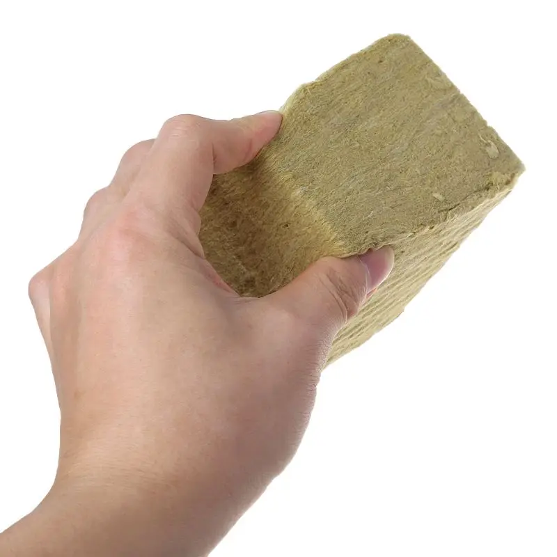 Rockwool кубики гидропоники для выращивания носителя Бесконтактное культивирование
