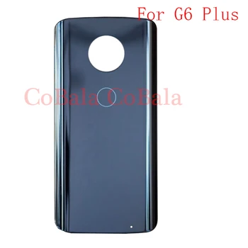 

LOVAIN Genuine Original 10Pcs For Motorola Moto G6 Plus Back Battery Cover Rear Door Panel Glass Housing Case