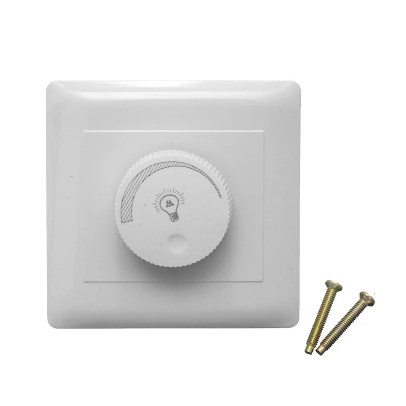 

15W-100W Adjustable Controller LED Dimmer Switch AC220V For Dimmable Light Bulb Lamp dimming power