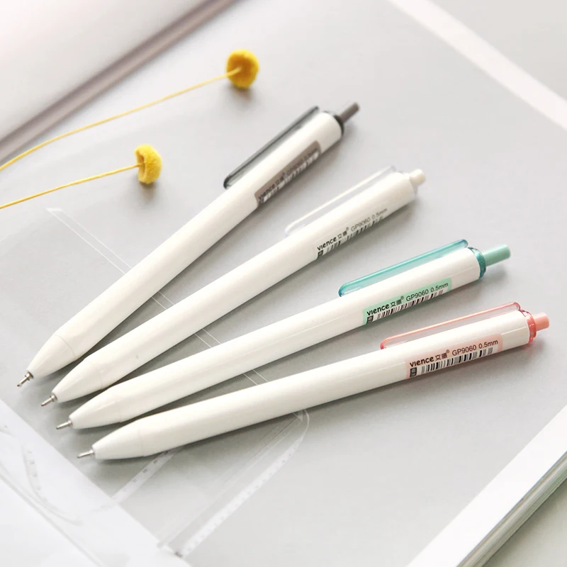 

10PCS YMLP Simple Product Gel Pen 0.5mm All-needle Syringe Needle Pen Signing Pen