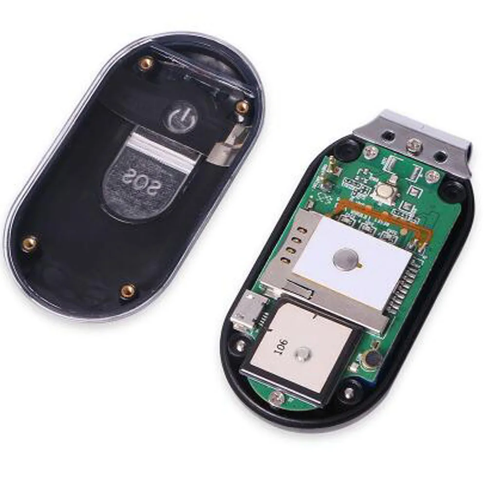 Black Mini Waterproof GSM GPS Tracker Locator For child Pets Dogs Vehicle Personal SOS gprs tracker LK106 TL106