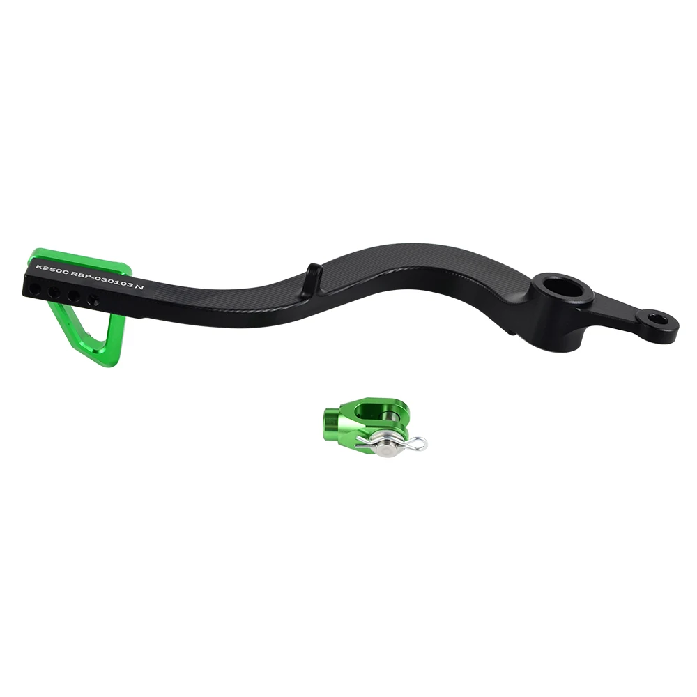 Задний тормозной рычаг и скоба тормоза CNC для Kawasaki KX250F KX 250F 2004 2005 2006 2010 2011 2012 2014 2015 MX