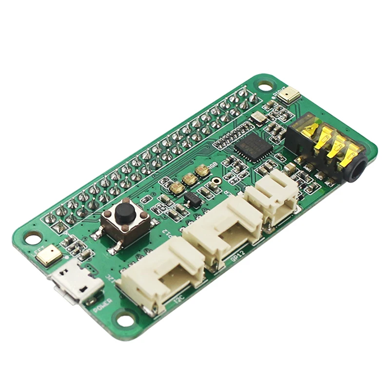 Плата расширения Raspberry Pi 3B интеллектуальный голосовой модуль двойной микрофон