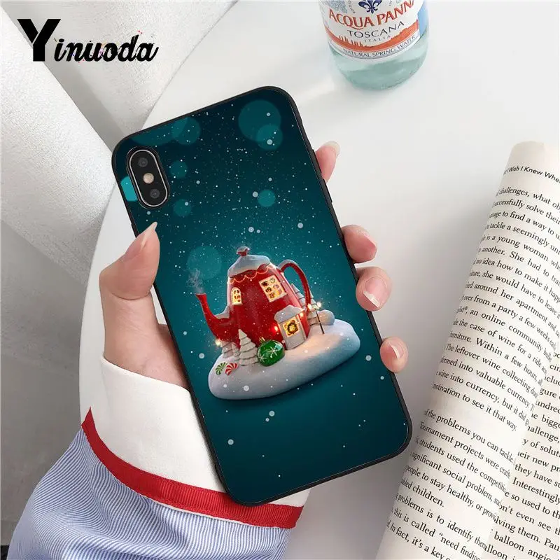 Happy New Year Merry Christmas Snowman Santa