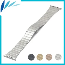 Stainless Steel Watchband for iWatch Apple Watch / Sport / Edittion 38mm 42mm Butterfly Buckle Strap Band Wrist Belt Bracelet