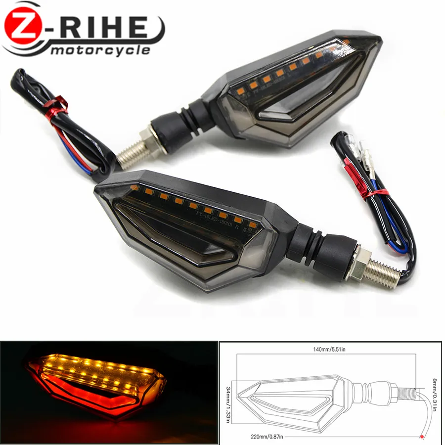 

for Universal Motorcycle Turn Signal led blinkers flashing lights Light for Kawasaki yamaha suzuki ktm bmw honda ducati Aprilia