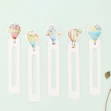 30 шт./упак. романтические воздушные шары бумага Bookmarks Kawaii Канцелярские подарки Мультяшные закладки держатель книги сообщения карты школьные принадлежности