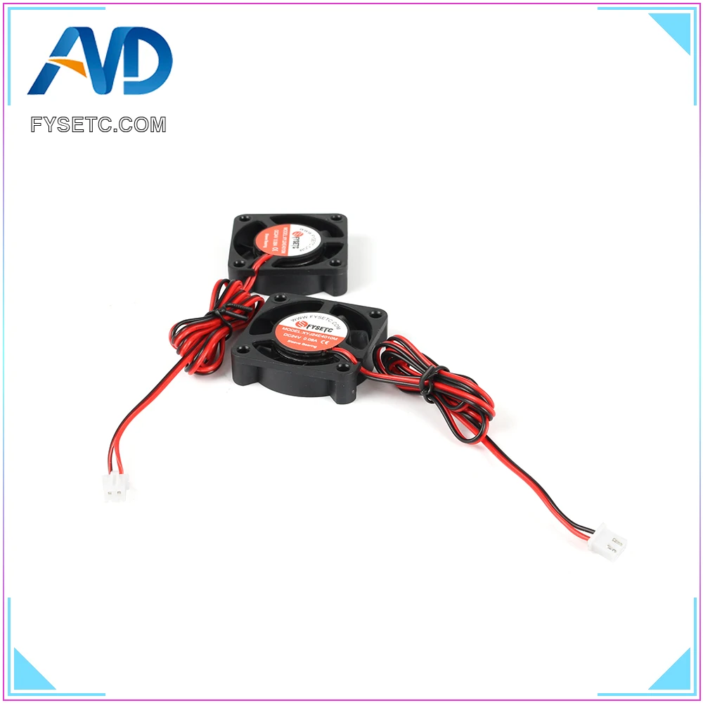 2 قطعة سوبر الصامت DC 24 V 4010 التبريد مروحة 40x40x10 مللي متر 0.08A الهيدروليكية تحمل المبرد ل Creality Ender-3 3D طابعة أجزاء