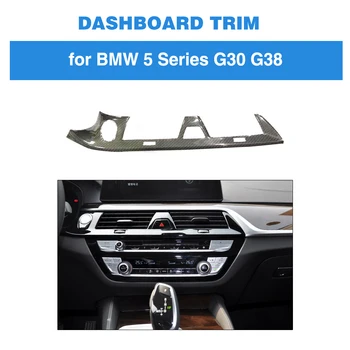 

carbon fiber Center Console Air Conditioning Outlet Trim Strip for BMW 5 Series G30 G31 G38 F90 M5 520i 530i 540i 2017 -19