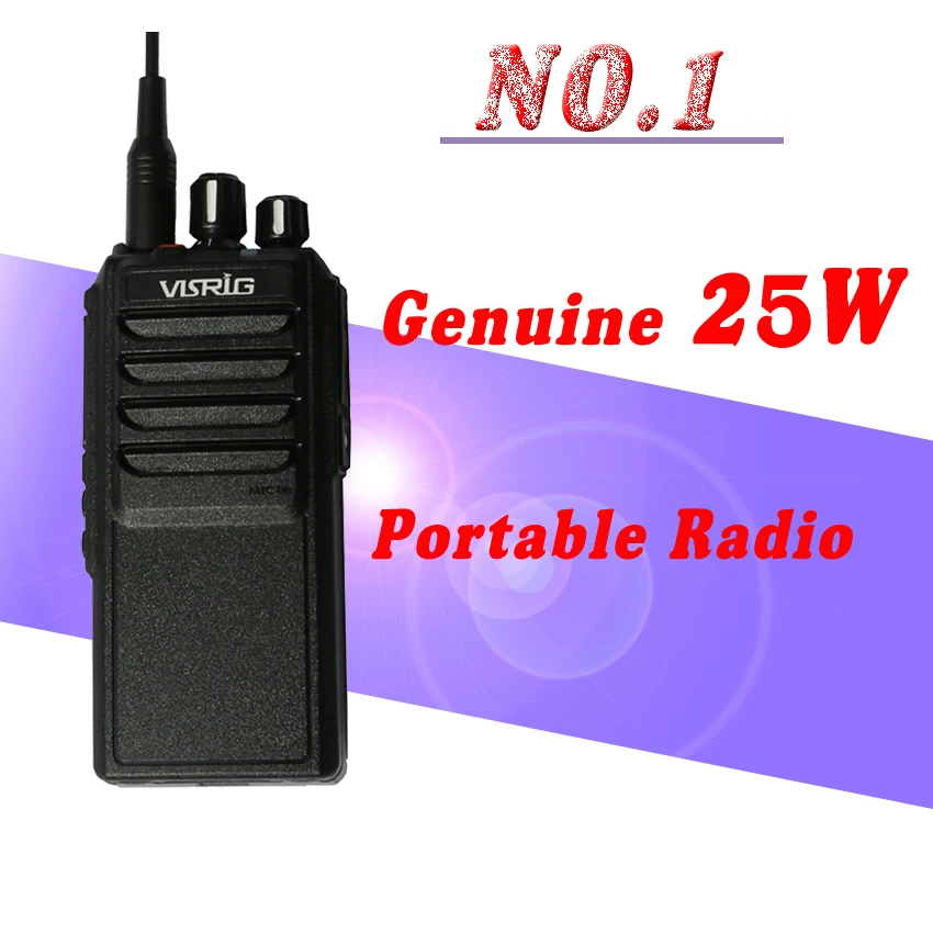

The High Power 25W Handheld Note Radio VR-20HX Walkie Talkie UHF 400-470Mhz Frequency Radio Comunicador Ham Radio HF Transceiver