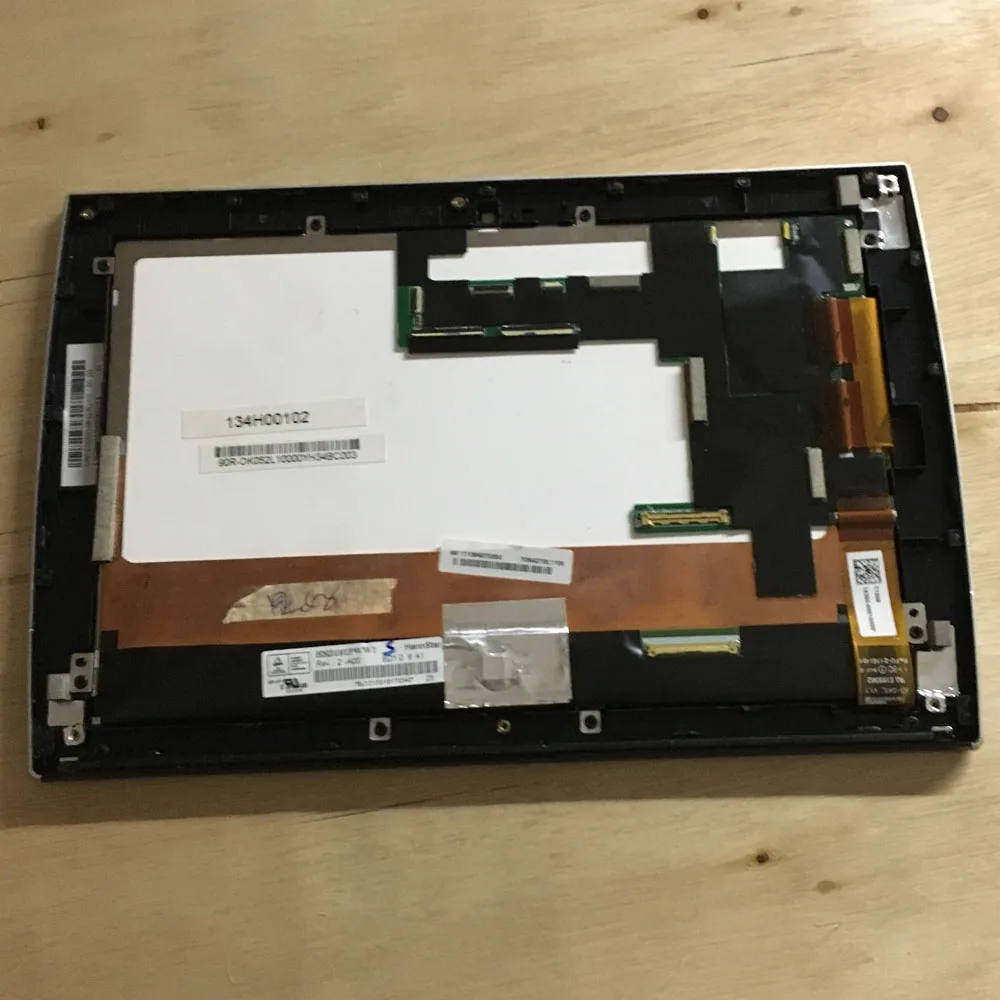 

10.1 inch used not full new For Asus Eee Pad SL101 Tablet pc LCD Display Panel Touch Screen Digitizer Glass Assembly With Frame