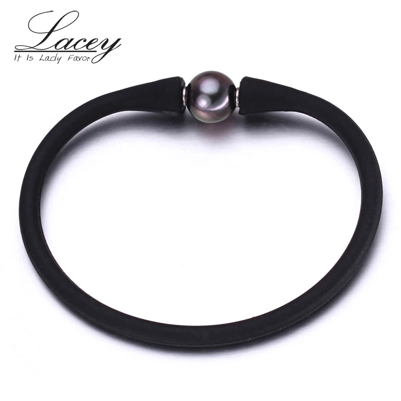 

Real Natural Black Pearl Bracelets For Man,Big Real Tahiti Pearl Bracelet Man Jewelry
