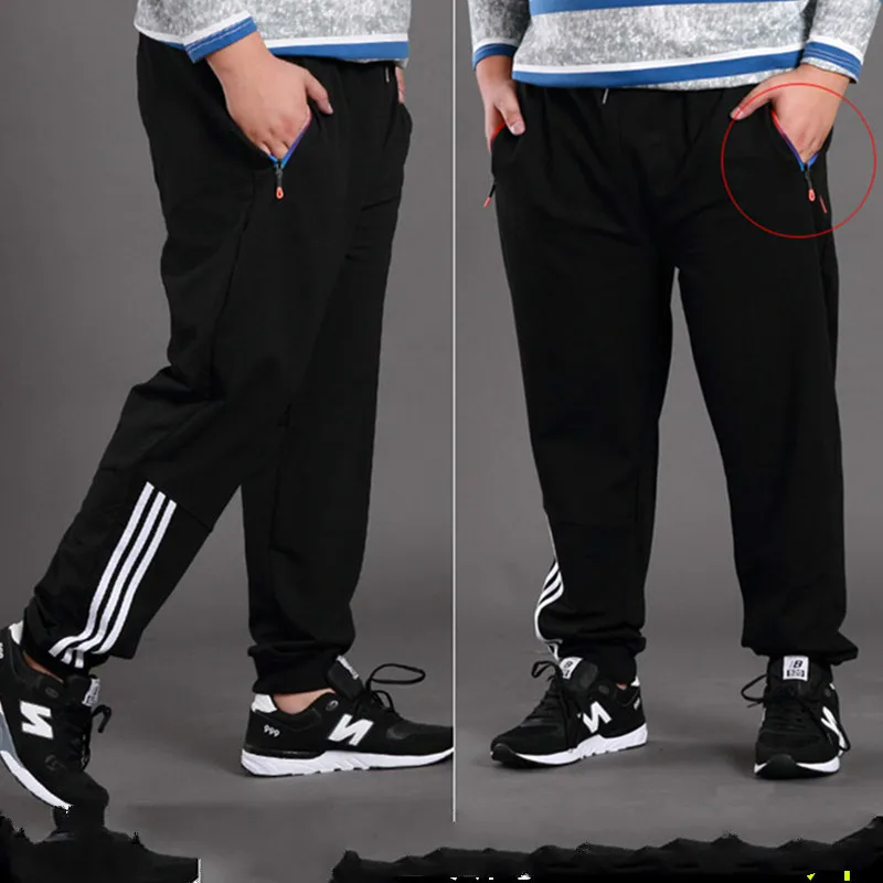 Plus Fertilizer to Increase Men's Pants Large Size 7XL Slacks Loose