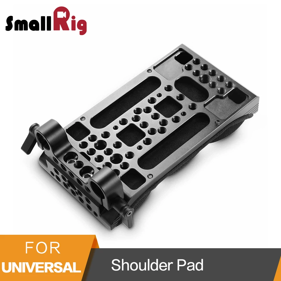 Smallrig Universal Shoulder Pad With Memory Foam 15mm Lws Dual Rod