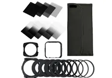 Complete ND Neutral Density Filter Set, Compatible with Cokin P Series ND2 ND4 ND8 49mm 52mm 55mm 58mm 62mm 67mm 72mm 77mm 82mm